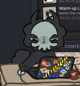 GamerRabbit68's tweet photo. i think the best way to put it would literally be something like Bit Buddy that just has mouth that reacts with talking https://t.co/PQERpatJln
