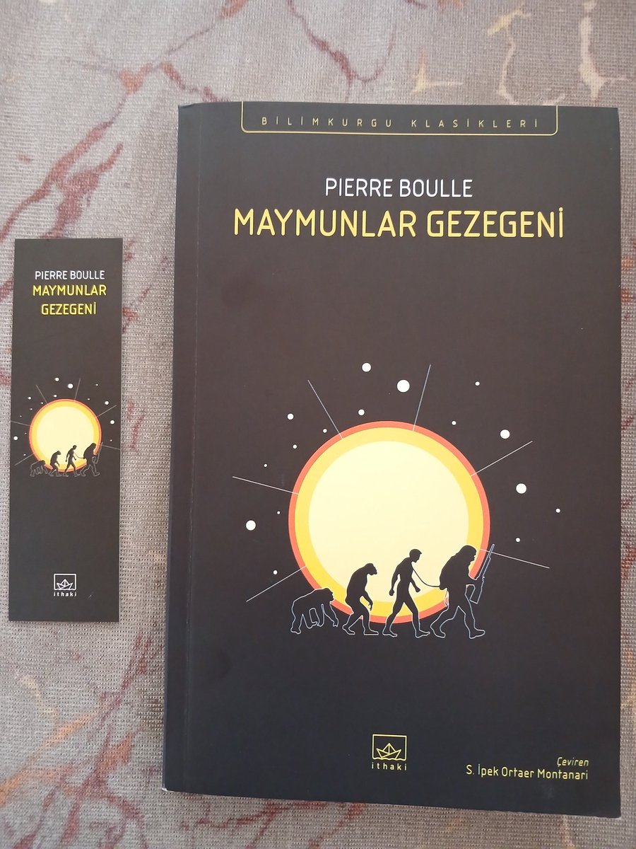 cycelalyigit's tweet photo. Üzerine çok düşünülen ve çok ilgi gören, Fransız yazar "Pierre Boulle" tarafından kaleme alınan; ayrıca, çok ünlü Ben-Hur filminin efsanevi oyuncusu "Charlton Heston'ın" başarılı oyunculuğu ile sinemaya da uyarlanan, bir bilim kurgu klasiği... https://t.co/20vxXXaKyS