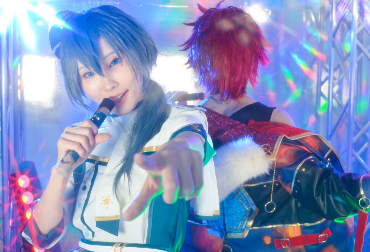 akanenoneiro's tweet photo. 【cos】feature
ニキ：アカネ
燐音：@usa070419 

撮影：@0102_haruhi

ニキ衣装&amp;ウィッグ&amp;小道具はチィッカさんから全借り。なのに製作した本人よりも写真掲載しまくってる自信あります🤣

#グリスタcos
#はるひふぉと https://t.co/50lDC7lKv7