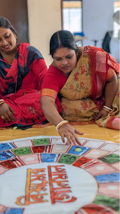 CGIARgender's tweet photo. Who wrote the rules? What happens when gender norms become a Game Board?

This innovative game by @CGIAR researchers and partners explores a different way to surface everyday situations shaping gender norms in #foodystems and how we can address them: https://t.co/21DbHp52Na https://t.co/Dk7SYPVjUE