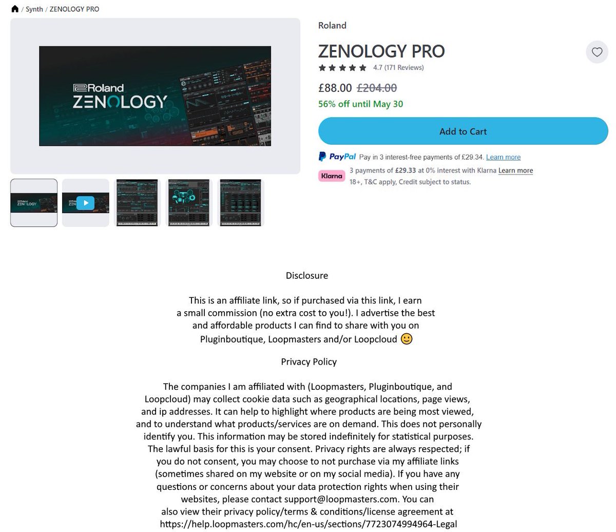 musicvsartstuff's tweet photo. 🎹 #ZenologyPro #vstplugin by #Roland on #PluginBoutique, for my fellow #musicproducers, limited time on sale 56% off ends 30th May, buy it to get one #vst free!

https://t.co/rl2wDOxaN2

#music #musicproduction #composers #musicproducer https://t.co/bTFULETz2a