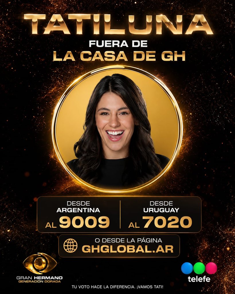 rochicabj1905's tweet photo. A no relajarse: TATILUNA AL 9009

#GranHermano https://t.co/vDE2t7L8fj