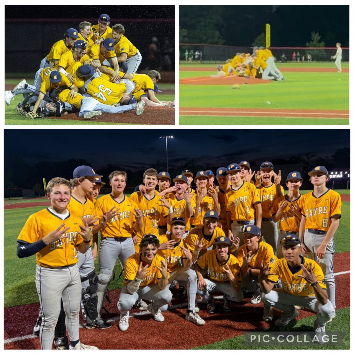 Coachface33's tweet photo. @sayrebaseball 11th Region Champions! 

#godisgood
#kentucky
#Baseball
#moretocome
#Pelota https://t.co/MtOON0v0JL