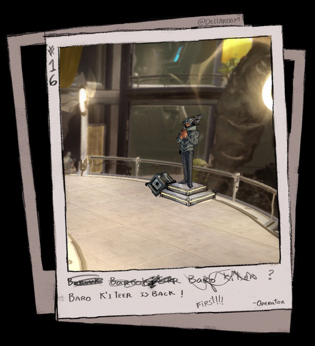 Dellaroom's tweet photo. #warframe #warframefanart #tennocreate 
Operator. 16 https://t.co/5R0C2PJyBI