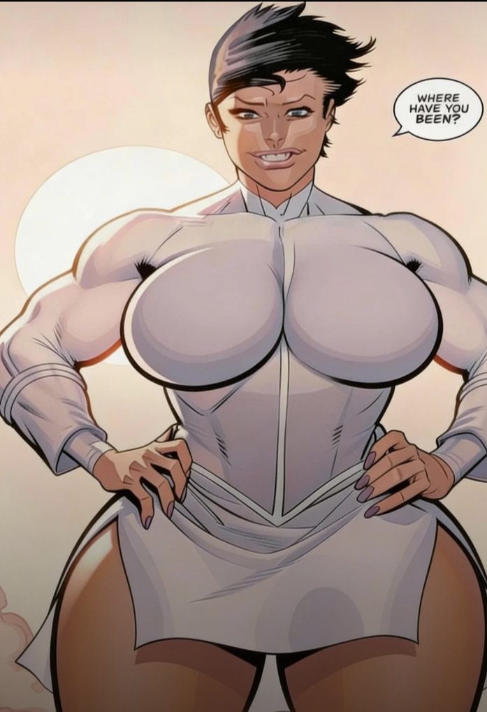 Greg3f's tweet photo. What if Anissa were built like a Mack truck, would the Invincible storyline hit a whole lot harder? https://t.co/OPJsS9qcRX