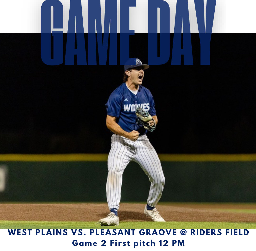 WPlainsBaseball's tweet photo. ‼️GAME DAY‼️

The Wolves are back in Frisco for Game 2 of the State Semifinals Final Series vs. Pleasant Grove!

🏟️: Riders Field
🕐: 12:00 PM
📺: NFHS
🌡️: 🌤️91

@WPlainsFB @WPHSbooster @CanyonAthDept @PressPassSports https://t.co/hPUs6NHQLX