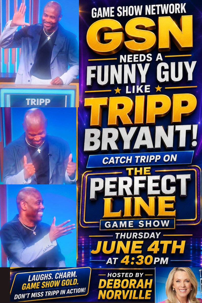 playboytripp's tweet photo. Im at it again. I'll be on the game show network in June. https://t.co/pVVBF4SzXF