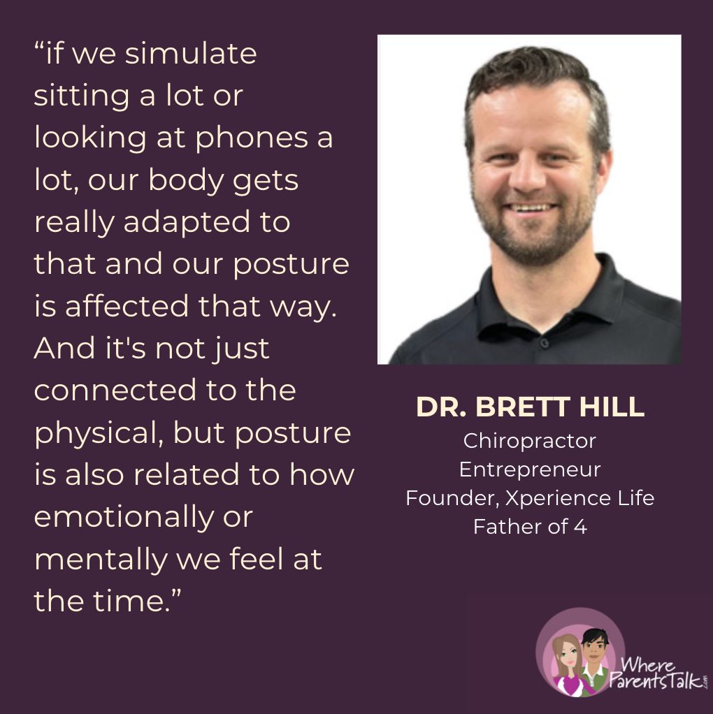 Parents_Talk's tweet photo. Your teen's constant slouching may be affecting their brain health, confidence &amp; emotional regulation.

Chiropractor Dr. Brett Hill explains the science behind posture in kids &amp; teens.

https://t.co/hLIZb2BWBg 

#parenting #TeenHealth  #posture #screentime https://t.co/kJmMBscoE0