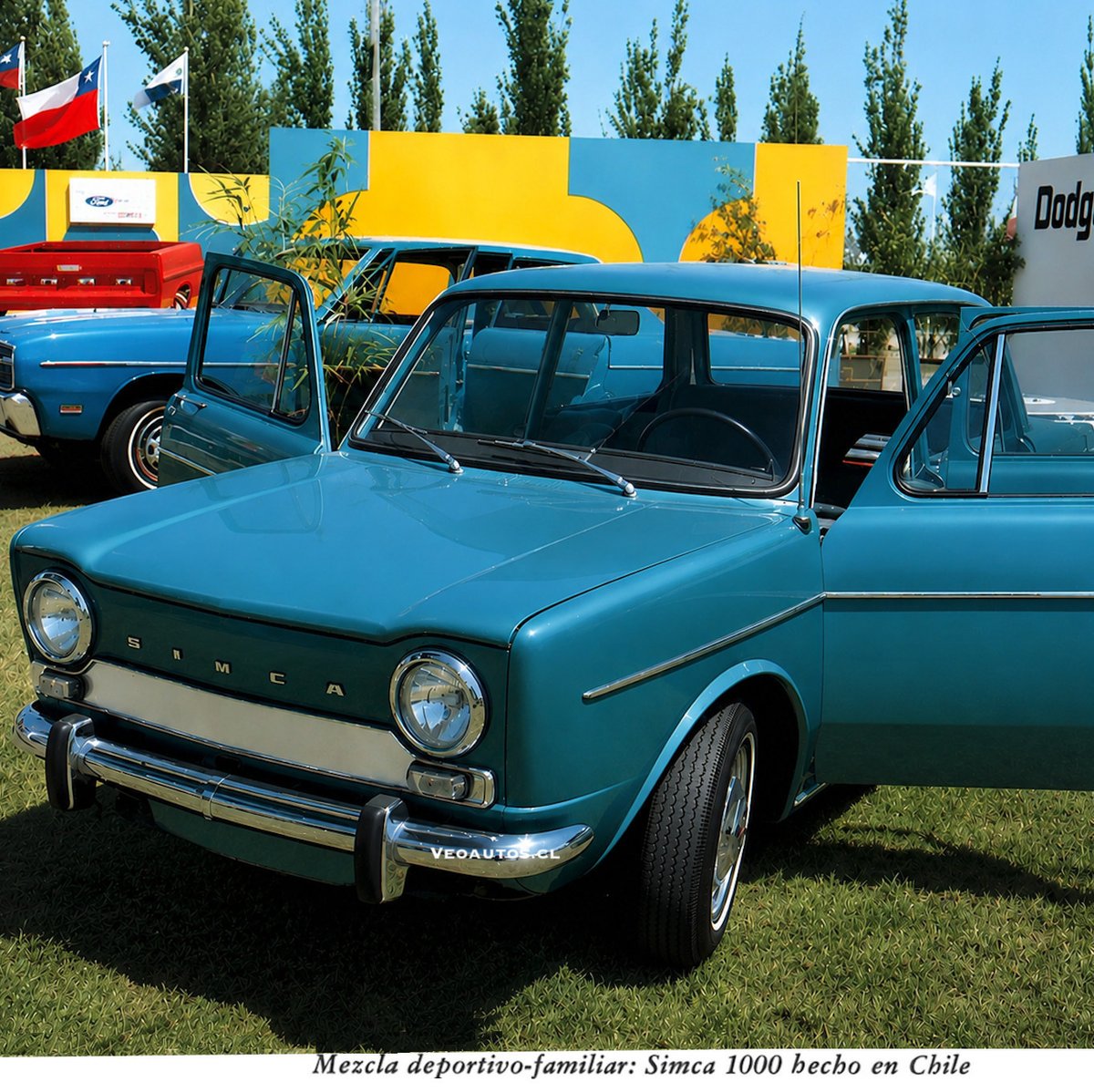 VeoAutos's tweet photo. Feria Industria Automotriz Chile fines de 1969, que reunía a principales ensambladores del país, además de proveedores, momento en que 57,94% de vehículos debía ser origen nacional
+ Info https://t.co/vzhrJqp9Ca
#simca1000 #peugeot404 #datsunbluebird @PeugeotCL @RiveraNotario https://t.co/s4iskojofr