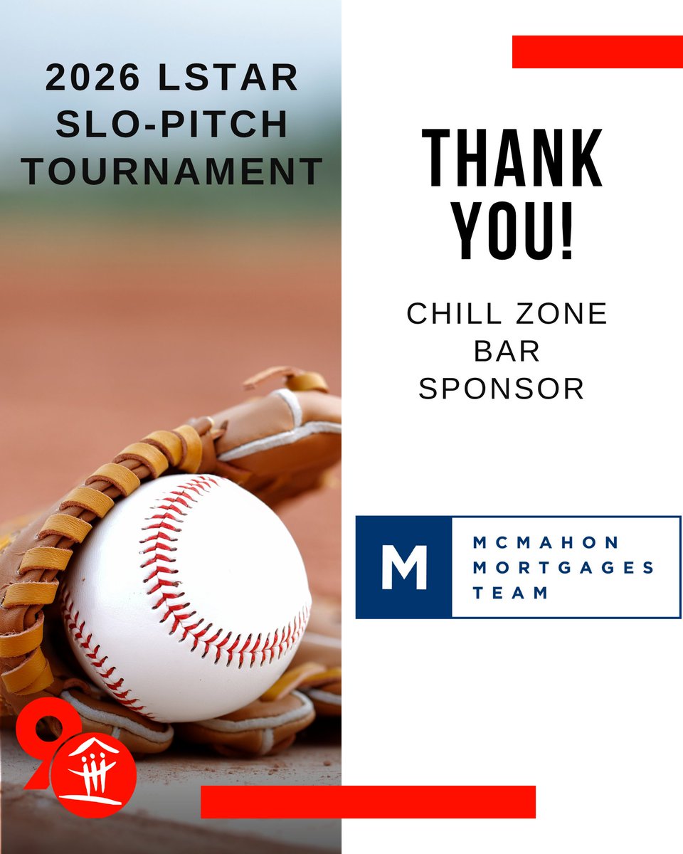 lstartweets's tweet photo. ⚾ Thanks to our 2026 Slo-Pitch Tournament Sponsors!
We’re gearing up for next Friday, June 5 & we couldn’t do it without:
 🎯 Plinko Sponsor: TD Canada Trust
💦 Splash Tower Sponsor: Mortgage Teacher
🍿 Fuel Zone Concession Sponsor: AMJ London
🧊 Chill Zone Bar Sponsor: McMahon Mortgages
See you on the field! 🙌
#SloPitch #TeamLSTAR #ThankYouSponsors