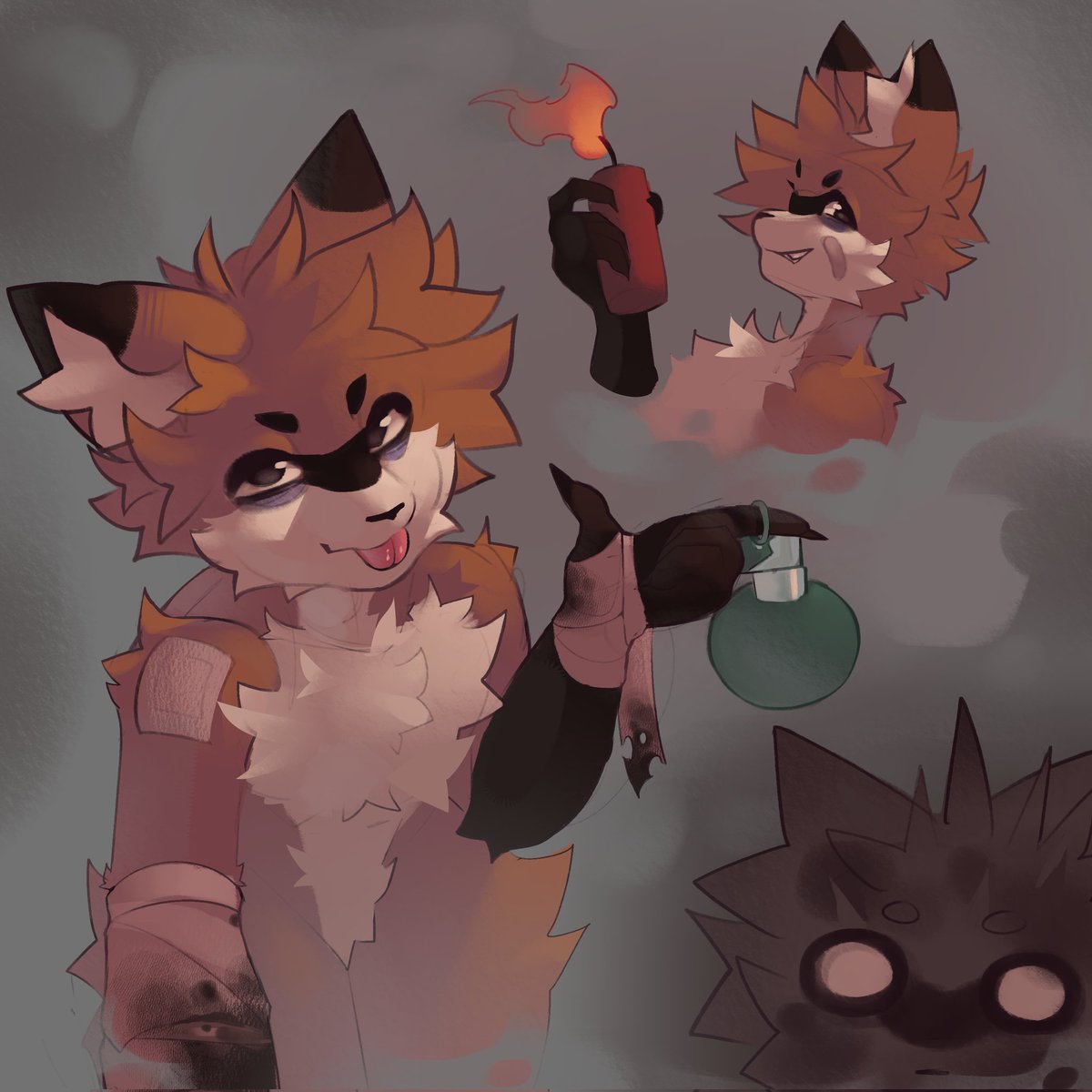 alexaium's tweet photo. artz for @Pyromanicat_ 💥💥💥💥 https://t.co/Pv1Od9k3uu