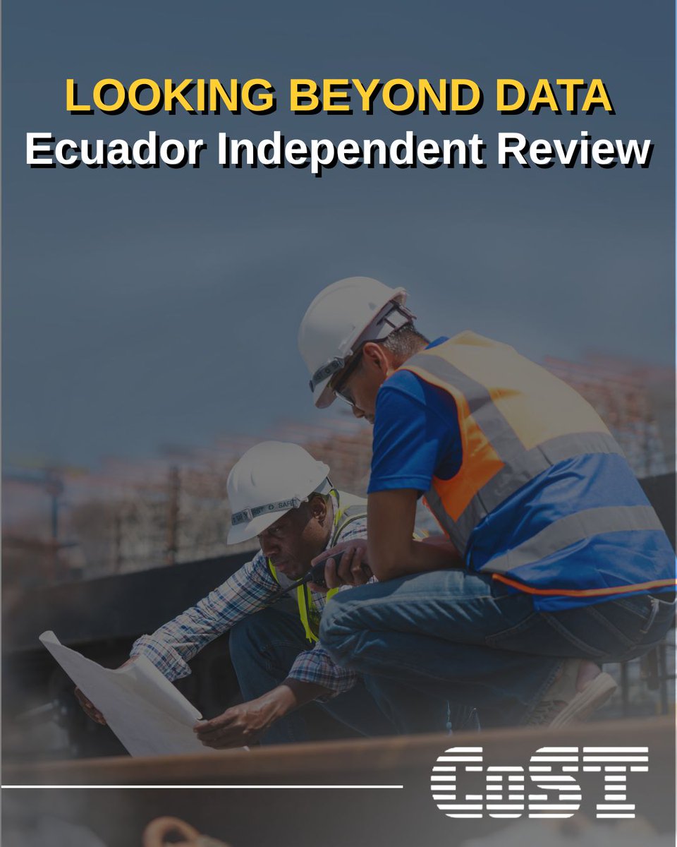CoSTransparency's tweet photo. 🇪🇨 CoST Ecuador has launched its first Independent Review. The findings provide practical recommendations to strengthen accountability, improve oversight and support better value for money in public investment. 

👉https://t.co/OGlDPke4jY https://t.co/G74RwMkky1