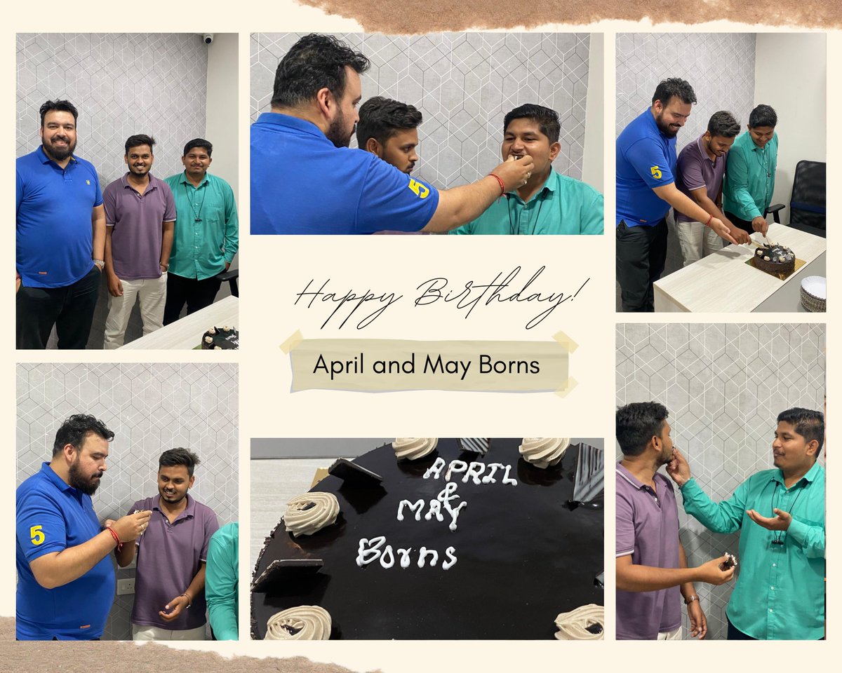 agsuite's tweet photo. Birthday celebrations are always a memorable affair! We believe in making every employee's special day a truly exceptional experience.

#BirthdayCelebration #AGSuiteCulture #WorkplaceCelebrations #TeamSpirit #EmployeeEngagement #CelebrateTogether #EmployeeFirst #AGSuiteFamily https://t.co/w8y9wcM45y