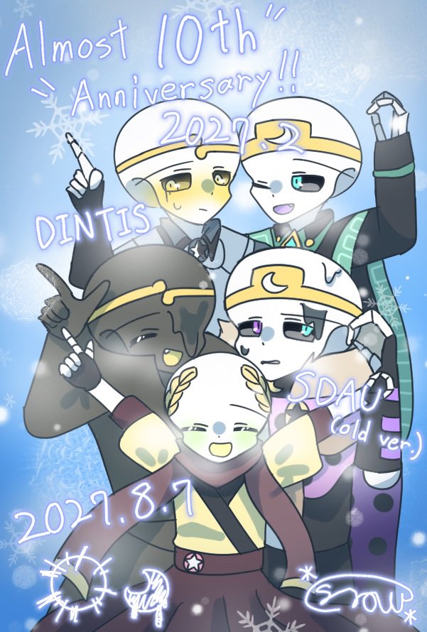 snow_AU_love's tweet photo. #UndertaleAU
1月10日のサークルカットできたので早すぎる公開する https://t.co/rCXlayxcgG