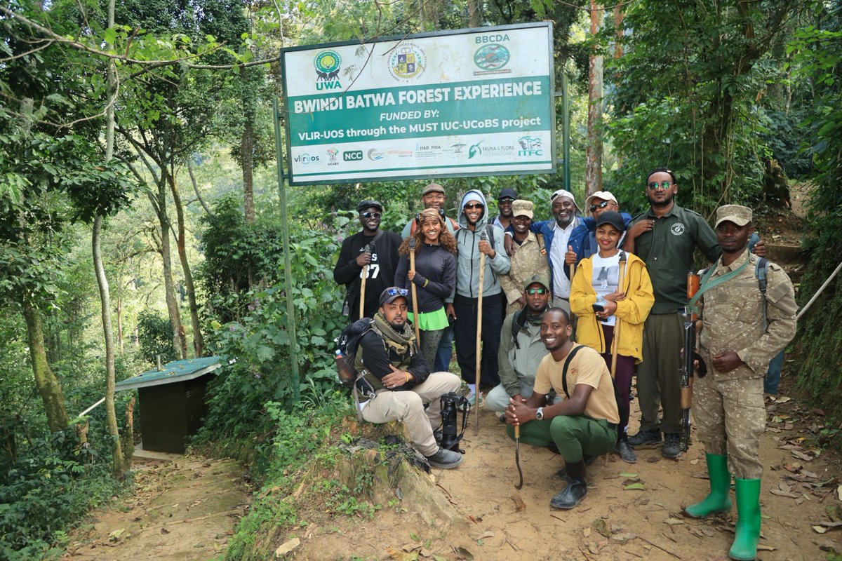 UgandaMFA's tweet photo. 🇺🇬🇪🇹With only 2 days left on their Familiarization Trip, the Ethiopian delegation today entered the legendary Bwindi Impenetrable National Park a UNESCO World Heritage Site safeguarding nearly half of the world’s remaining mountain gorillas. Beyond tourism, Bwindi reflects Uganda’s Economic & Commercial Diplomacy (ECD) strategy where conservation, community livelihoods, climate action and regional investment converge into one sustainable growth model. #ExploreUganda #AfricanDiplomacy #VisitUganda #POATE2026 #PearlOfAfrica