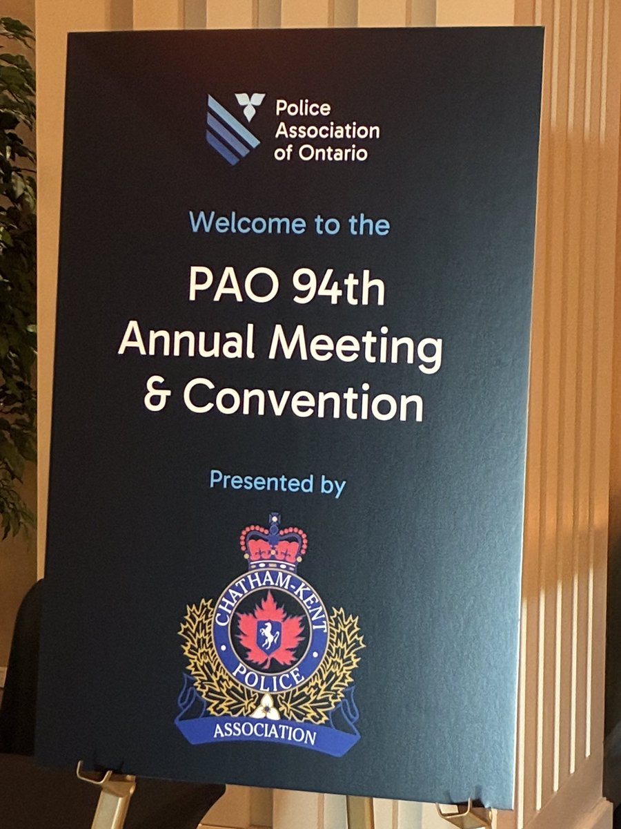 Guelph_PA's tweet photo. The #GuelphPoliceAssociation would like to thank the Police Association of Ontario for hosting the PAO 94th Annual Meeting &amp; Convention in #Windsor this week. Very well run event! #PAO2026

@PoliceAssocON @GuelphPolice @Guelph_PA https://t.co/weKy3DUm3t