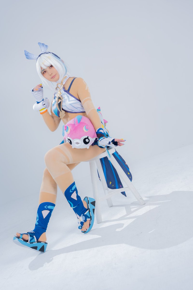 ryon_syao's tweet photo. ※cosplay 【原神/ムアラニ】 
 #我独戦不ナタ併せ
📷yoshiさん@dj3441 https://t.co/F9ExIgtcy0