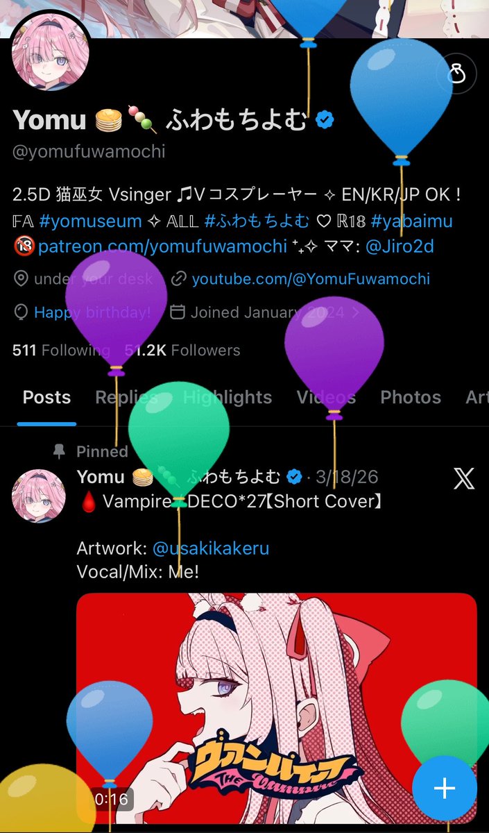yomufuwamochi's tweet photo. I woke up this morning to so many beautiful messages and I’ve never been more thankful that 2X years and 9 months ago my dad didn’t use protection. Every day with you is such s gift! Thank you for existing ♡

I love you! https://t.co/z7C7baKeyJ