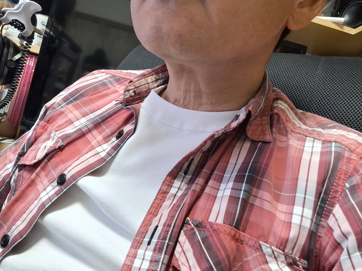 急に痩せるとだな、体形はスッキリして気分がいいのだが、首やおなかの脂肪が急になくなるから、皮が「たる~ん💦」と余ってカッコ悪いのだ(@_@)💦💦💦