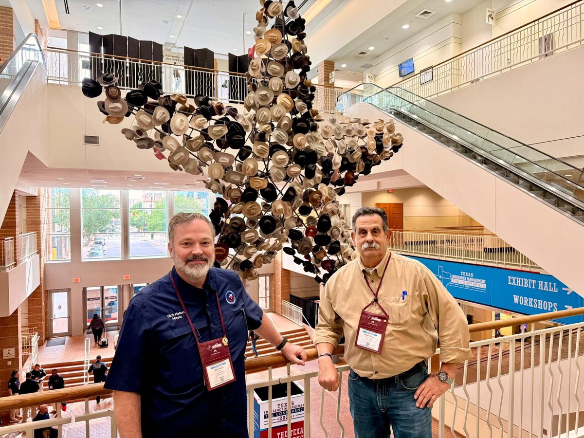 lpoem's tweet photo. #TDEM2026 | This week, Mayor Helton, Councilman Guerra, and OEM attended the 2026 Texas Emergency Management Conference in Fort Worth.

Thank you to @TDEM for the hard work that goes into bringing emergency management leaders from across Texas together each year. https://t.co/uHyxZwAGBR