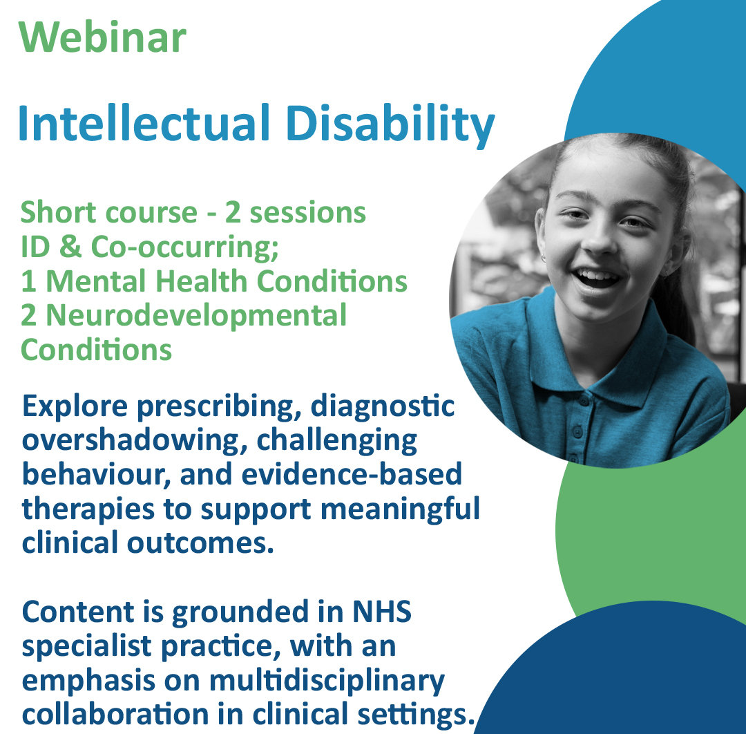 ACAMH_CEO's tweet photo. Can evidence-based psychological therapies be adapted for children with intellectual disability?
Find out at https://t.co/41dGC81yR7 along with other FAQs on Assessment and Management of Intellectual Disability and Co-occurring Conditions https://t.co/Y1HV6VNlQs