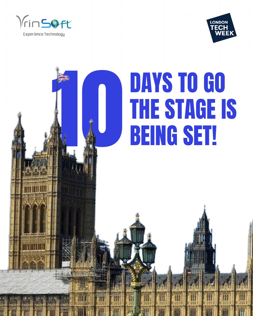 vrinsofts's tweet photo. 10 days to #LondonTechWeek.

Across the UK, tech investment is growing, but delayed execution still slows ROI. 

Sometimes, a focused conversation is enough to uncover faster and smarter ways to scale.

📍 Olympia | Booth 220
Book a slot: https://t.co/faPidbkMm1

#LondonTechWeek https://t.co/qXqSncMiSD
