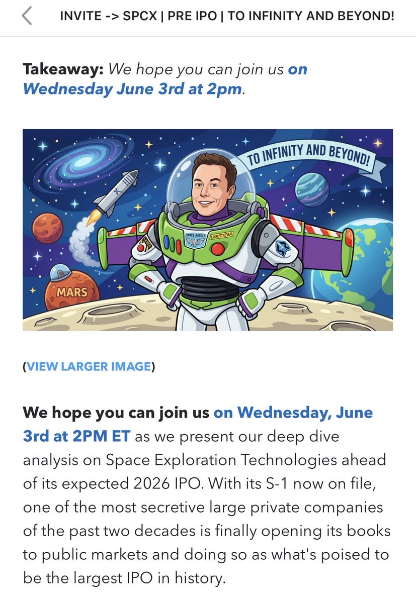 HedgeyeComm's tweet photo. Excited to team up with @HedgeyeIndstrls on the $SPCX IPO! 

Jay is going to bring his expertise on transports and aero/defense, while @HedgeyeCommOR and I tackle Starlink and Grok/xAI!

Contact sales@hedgeye.com for access! https://t.co/lYbT9tOT3E