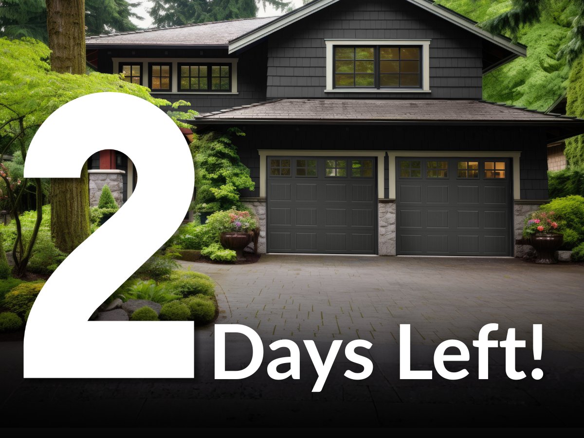 ClopayDoor's tweet photo. Only 2 days left to enter our Iron Ore Photo Contest! This is your final chance to submit your project photos!

Don't miss out on a chance to win $1000 and having your beautiful home featured across our official social media channels.

Enter here: https://t.co/ibK5HehIo8 https://t.co/9FRBHputmH