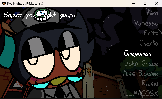 Lapapsbean's tweet photo. mf got fired and now works in a pizzeria (next victim:guess lmaoooo)
#regretevator #gregoriah #fivenightsatfrickbears3 https://t.co/gaFJRqIS7k