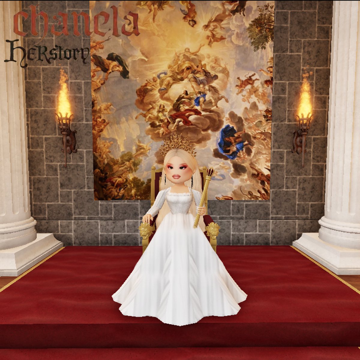 robloxchanela's tweet photo. "HERstory"

- The fifth studio album by Chanela

- First half features her greatest hits from the past decade (The Old Testament), Second half is all new material (The New Testament)

- The accompanying movie is also out now: https://t.co/R5yWQM1xXP

- Like/RT to purchase/stream https://t.co/EPQ2hJ3ZeN