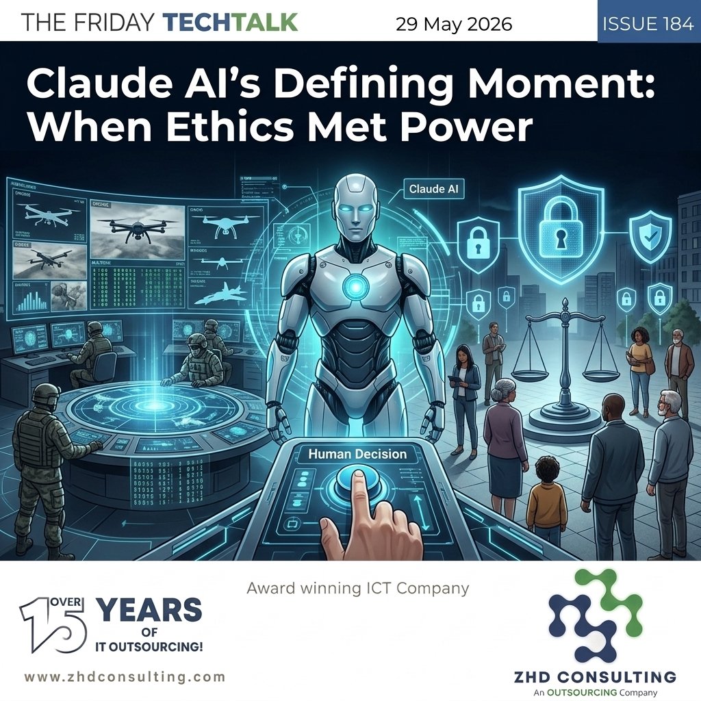 ZHDConsulting's tweet photo. Should AI simply assist humanity — or should it ever be allowed to make critical decisions for us? The answer could shape the future of civilization itself.

#claudeai #ethics #power #anthropic #ageverification
Linkedin: https://t.co/vrPobYcdx9 https://t.co/rU4syUtL64