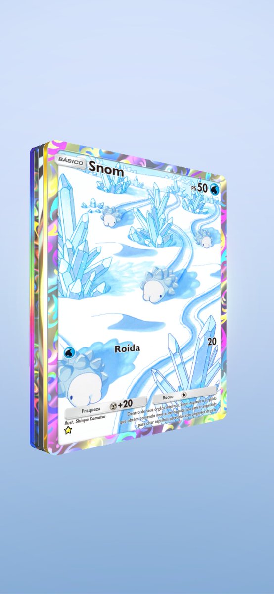 alomarcella's tweet photo. acabei de abrir um god pack no pokemon tcgp, to gag https://t.co/Vud5s1KupM