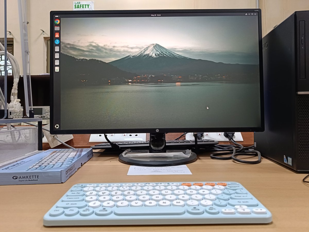 initlayers's tweet photo. Back in the lab after a very long time. Let's get some work done. https://t.co/yHfmfJzW7D
