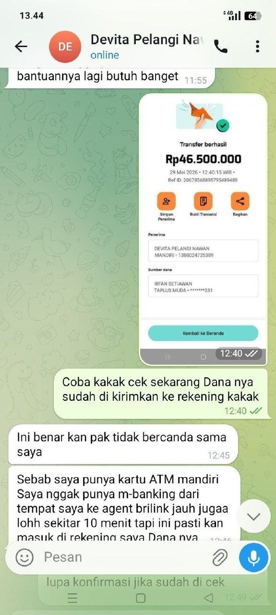Pusat pinjam Indonesia tweet media