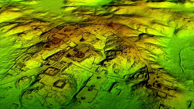 MichaelButtonX's tweet photo. LiDAR is rewriting history

Entire landscapes once dismissed as untouched wilderness are being redrawn.

Beneath dense forest canopies, archaeologists are finding vast networks of roads, settlements, terraces, and engineered terrain hidden for centuries.

The structures were never gone.

We just couldn’t see them.

And huge parts of the world still haven’t been scanned.