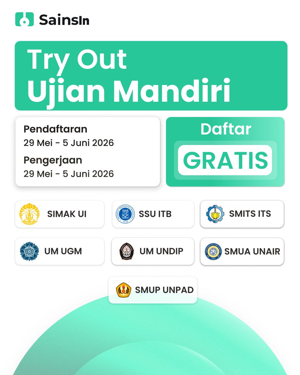 SainsIn - Try Out UTBK tweet media