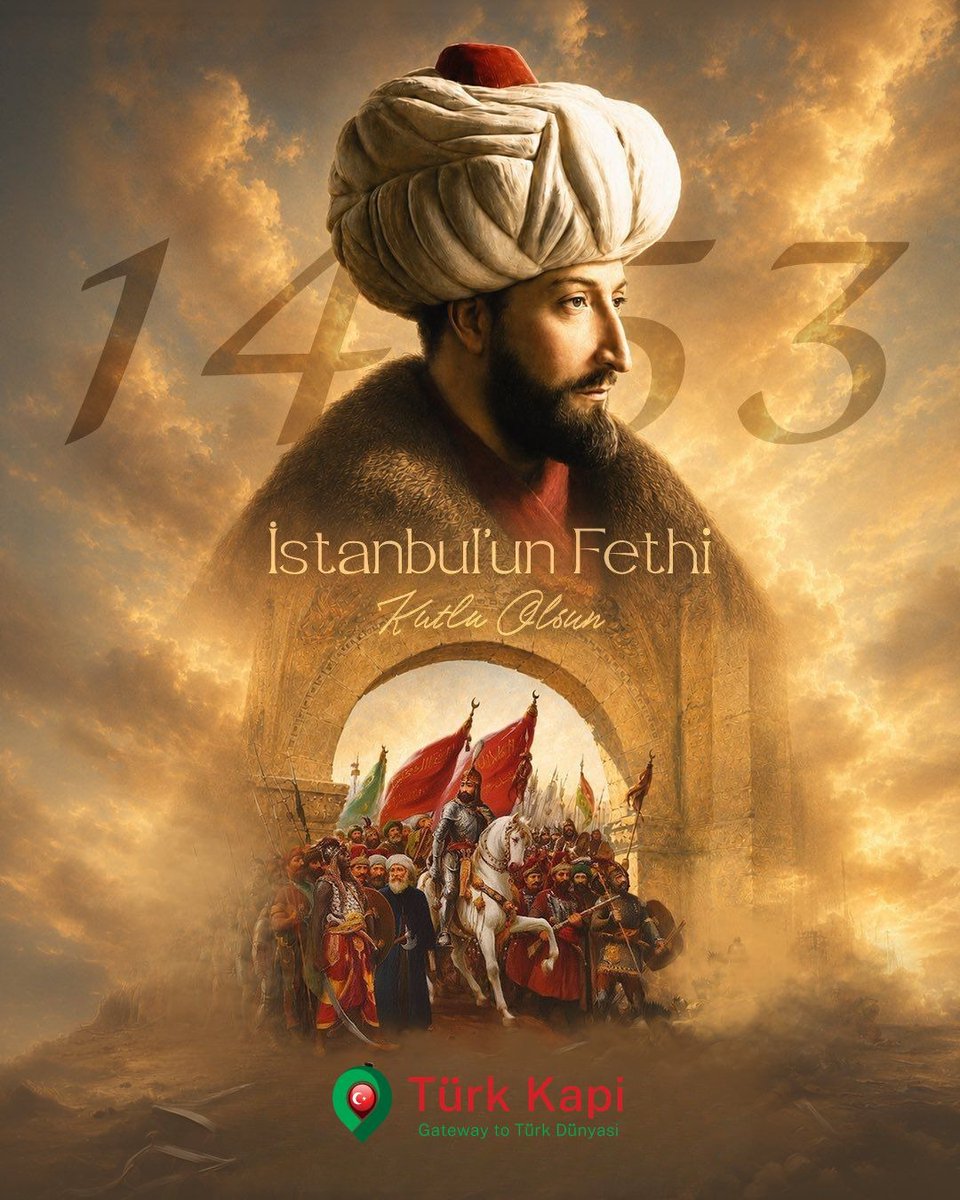 irfanshujabutt's tweet photo. On the blessed occasion of Istanbul Victory Day, Turk Kapi  extends heartfelt wishes to all celebrating the spirit of conquest, unity, and heritage.
Kutlu Olsun! İstanbul’un Fethi mübarek olsun. May the legacy of determination, vision, and strength continue to inspire generations https://t.co/oCFa4E8BGi