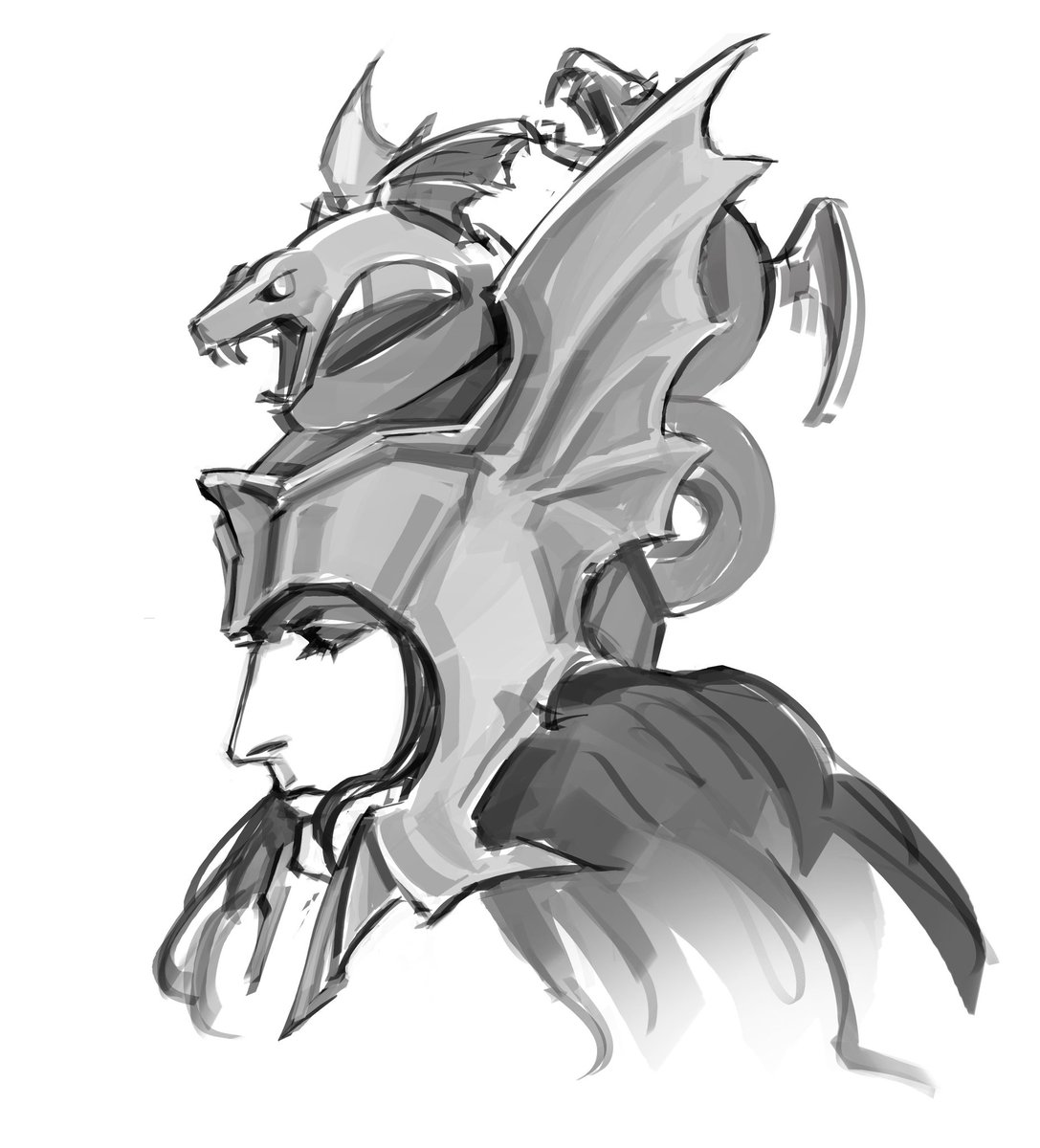 auchanthreeaxes's tweet photo. Messmer mini

#ELDENRING #messmer #FromSoftware #sketch #humanartist https://t.co/m2fetGARFC