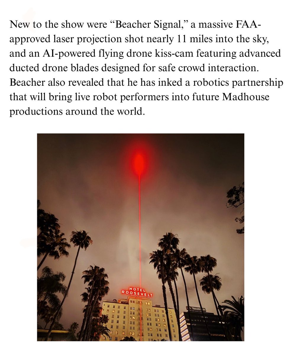 jeffbeacher's tweet photo. Thank you to the @THR for the EPIC feature !!! 

And to the ENTIRE @Beachers Madhouse family, THANK YOU for making this weekend of shows so perfect. You all were ONCE AGAIN on another level of excellence!!! https://t.co/fJGCqvRw8l