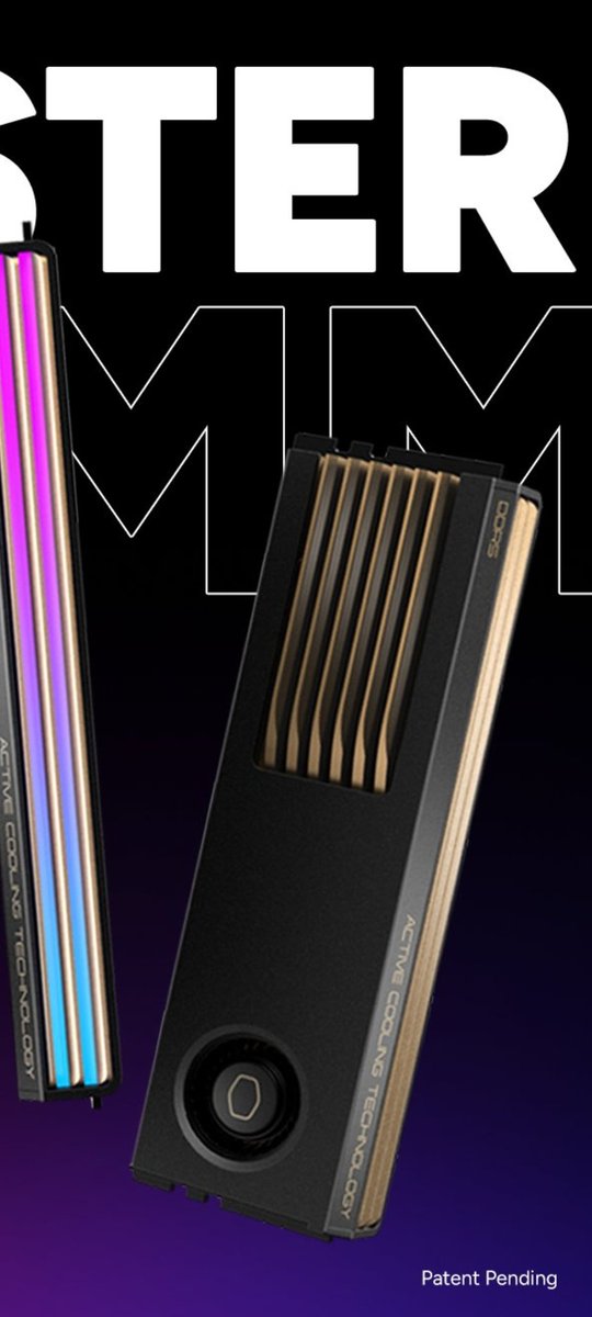 apandared's tweet photo. @CoolerMaster Definitely the new Cooler Master G.SKILL MasterDimm AC DDR5 memory with a fan

What a beautiful cooling solution! https://t.co/wVonE8dudG