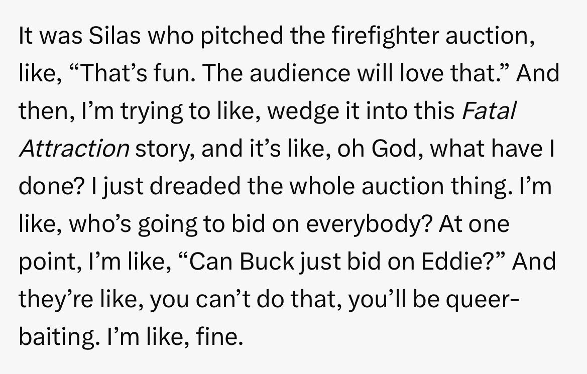 buckitallup's tweet photo. TIM ORIGINALLY WANTED BUCK TO BID ON EDDIE ?????? https://t.co/HX6mzI8gSV
