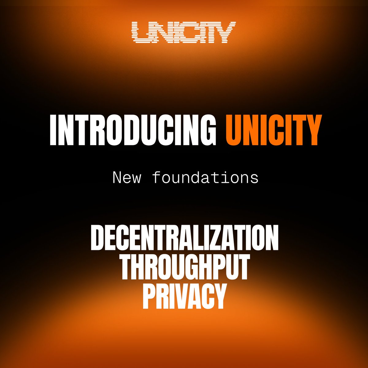 Unicity tweet media