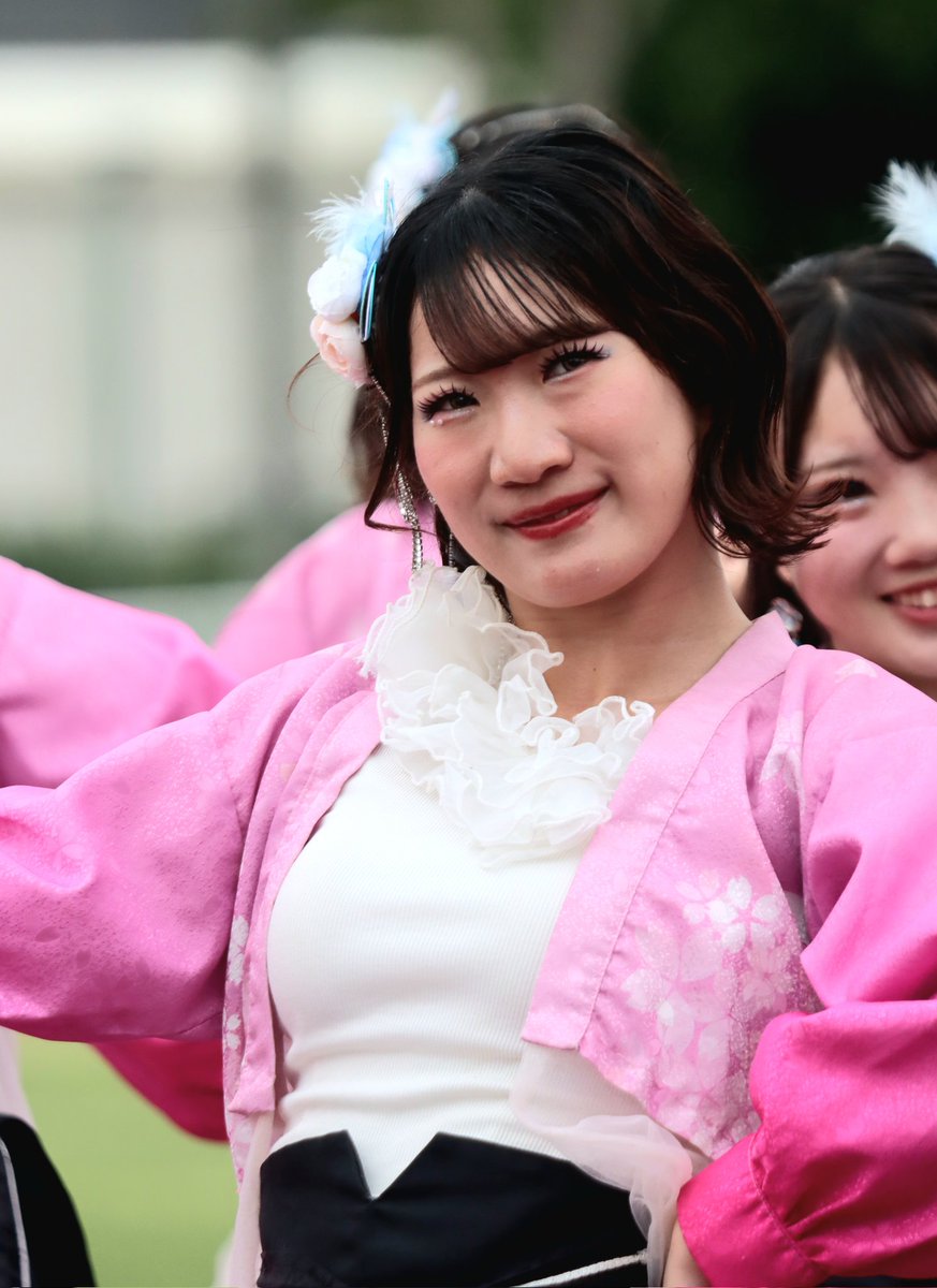 samezame2018's tweet photo. 豊川おいでん祭から❗
常笑さんの演舞
｢桜咲 -さいさき-｣より✨
#豊川おいでん祭 
#おいでん祭 
#常笑 
#さいさき https://t.co/EbQ2voqJvF