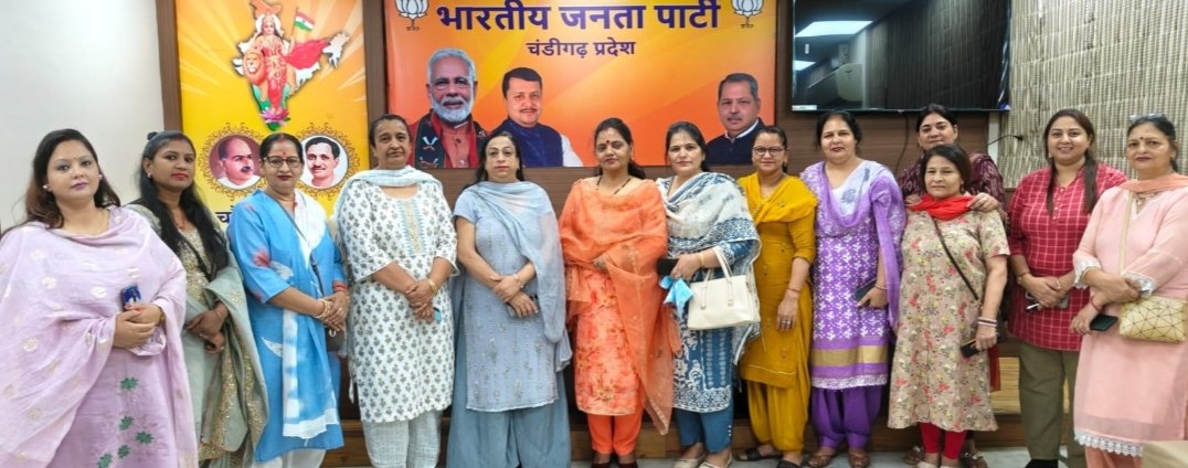 PoojaBrar3's tweet photo. #bjpchandigarh
#mahilasashktikaran https://t.co/Og8MKCAP4C