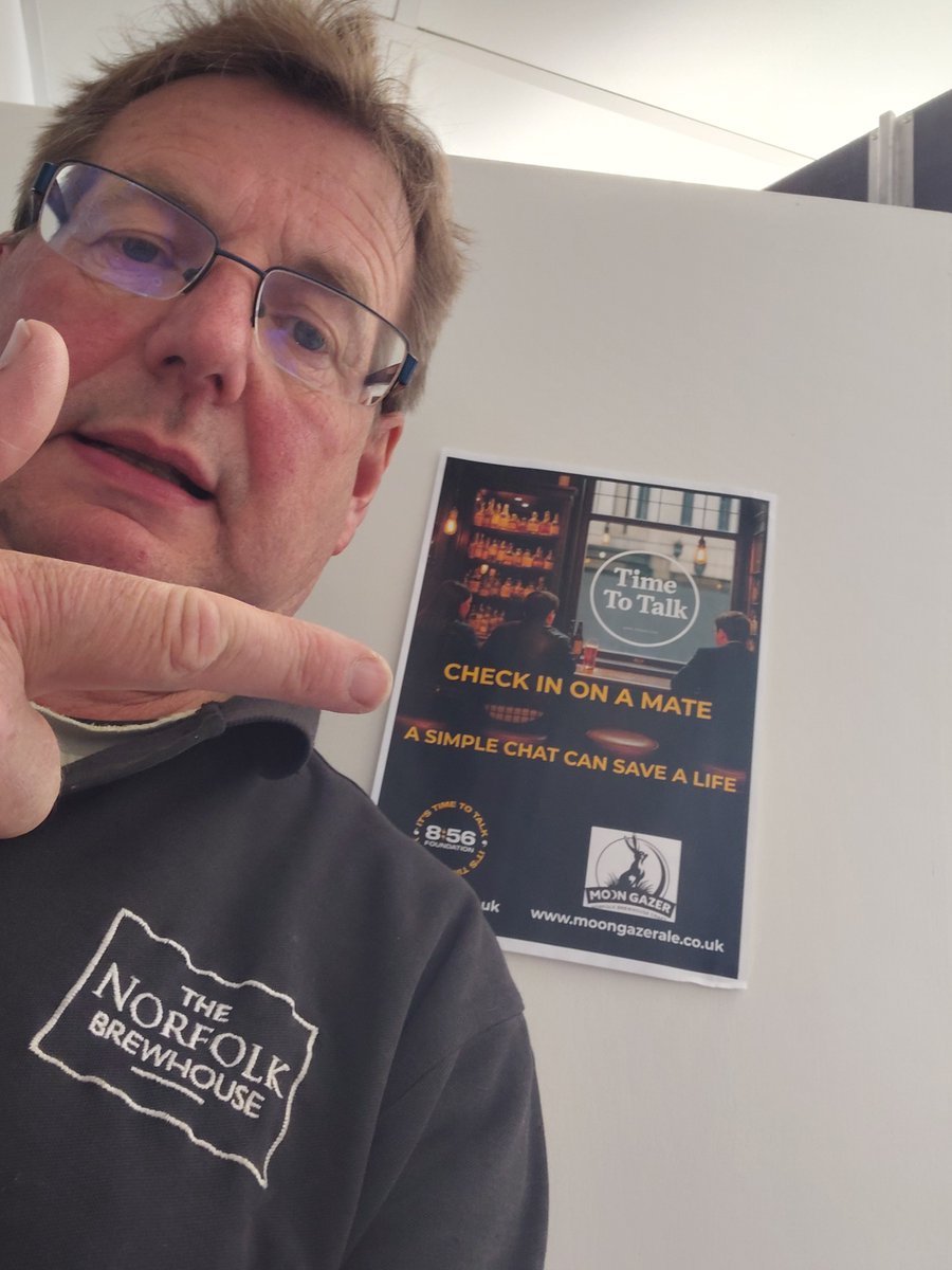 moongazerale's tweet photo. Its the 1st of the month so a reminder today for you to do please #checkinonamate and ask them if they are OK - and its OK to ask twice. It could just help save a life. #mentalhealthmatters - great support from @856Foundation @NorfolkMind if you need it #timetotalk https://t.co/IL2yB65M8B