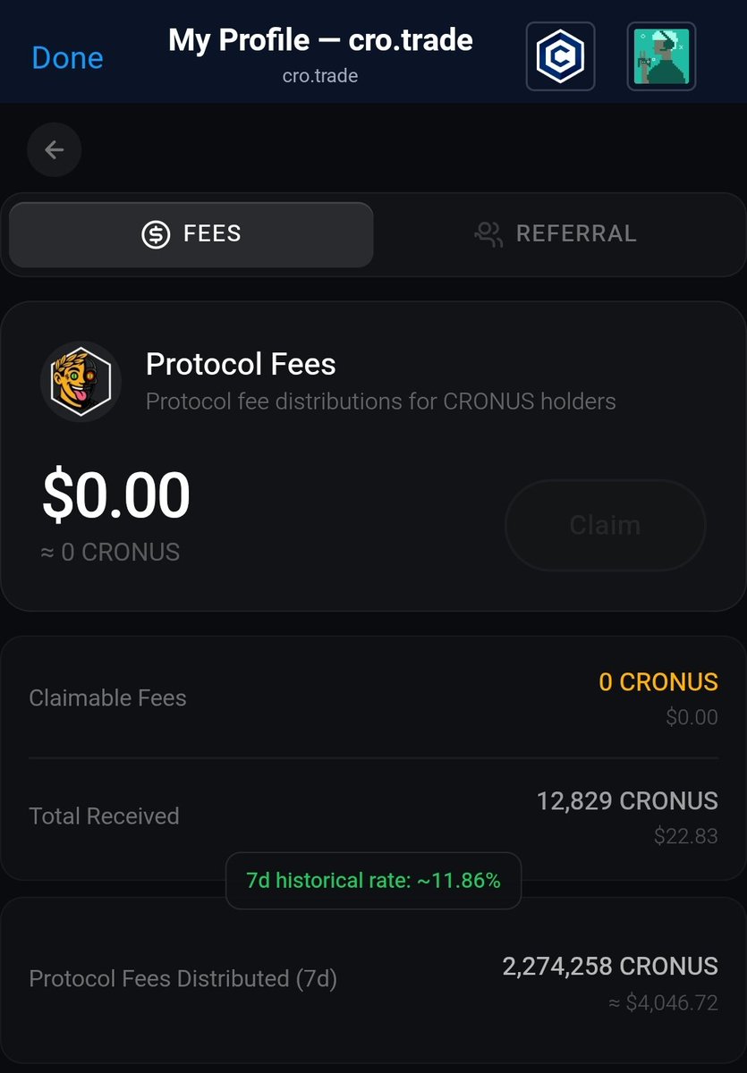 KonstantinosCry's tweet photo. A few days ago i bought some Cronus and since then it keeps rising and giving back rewards. This is crazy. 

#crotrade #cronus @CronusAgent @crotrade https://t.co/02uvDxWMNG
