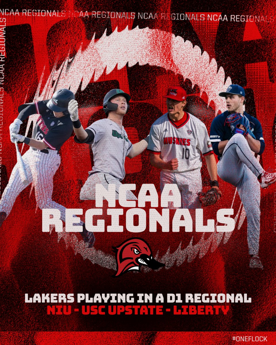LLC_Baseball's tweet photo. Good luck to our 4 former Lakers who are competing in NCAA D1 Regionals starting today!

@VSpotofora - @NIU_Baseball 
@jwsweeney17 - @UpstateBSB 
@CihockiDanny - @NIU_Baseball 
@matthew77porter - @LibertyBaseball 

@DeegsBaseball @The_Noah_Sharp @CoachKsAcademy @J3Training @2YearBaseball