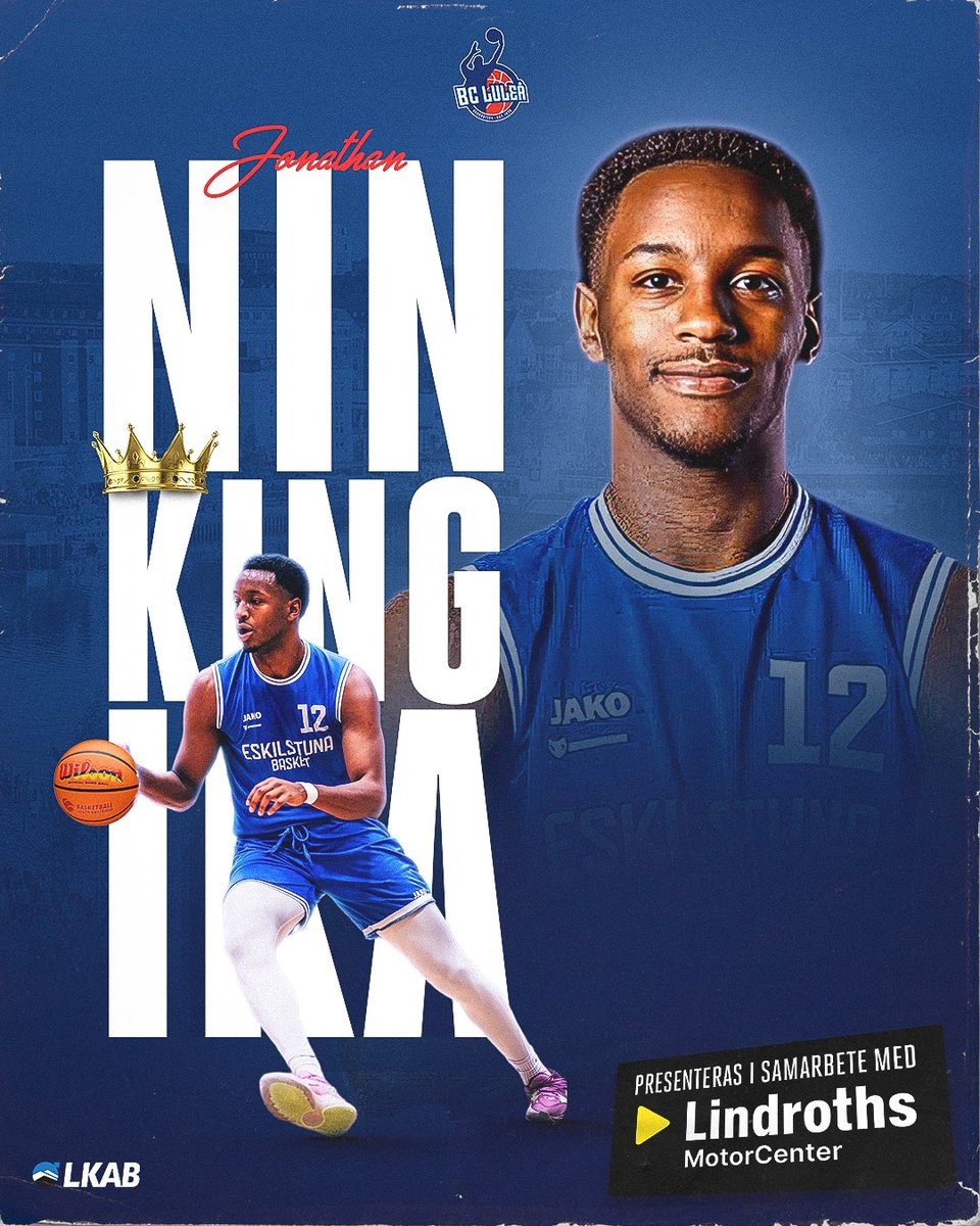 BcLulea's tweet photo. VÄLKOMMEN, JONATHAN NINKINGIRA! 🤝

BC Luleå säger varmt välkommen till den 197 centimeter långe guard/forwarden Jonathan Ninkingira.

Ninkingira, 26, spelade den gångna säsongen med Sloga Basket i SBL Herr.

Läs mer här: https://t.co/jZYxqGGkoe https://t.co/dDSR7h6hbz