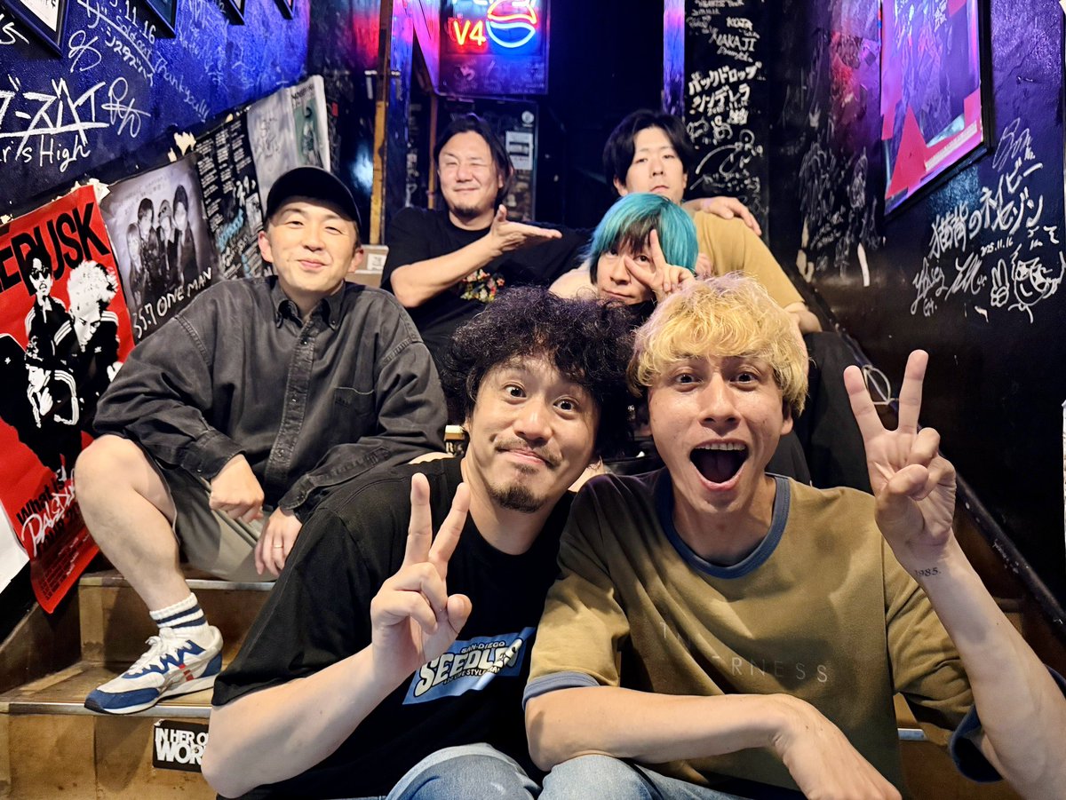 eggbrain_kobe's tweet photo. BEST FRIENDS!!!❤️‍🔥
@N19_OFFICIAL 

FIVE FLESH release tour 2026
at KANAZAWA vanvan V4

最高やった🔥🔥🔥 https://t.co/nWRgnFMhJD