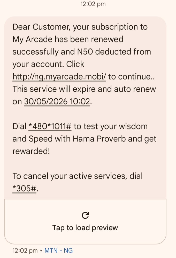 NazirHamdullahi's tweet photo. Hello @MTNNG deduction of N50. From my account without my concern is injustice. @NgComCommission please kindly assist me to intervene and ask @MTNNG to refund my money because I have never requested any subscription from @MTNNG. So please @MTNNG be honest always Nd I'm not happy https://t.co/5ExIi6pucd